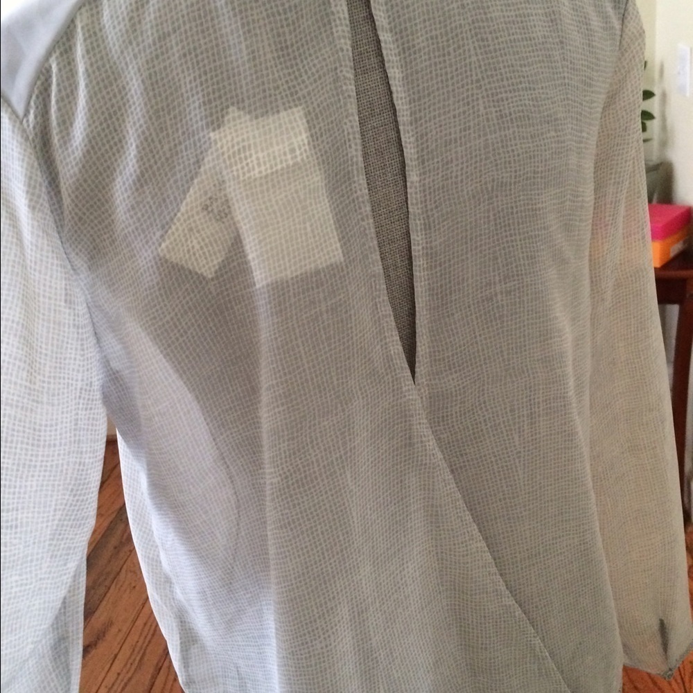 New - BR chiffon top - Picture 4 of 4